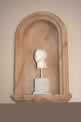 Wall Niche in Stone Faux Finish